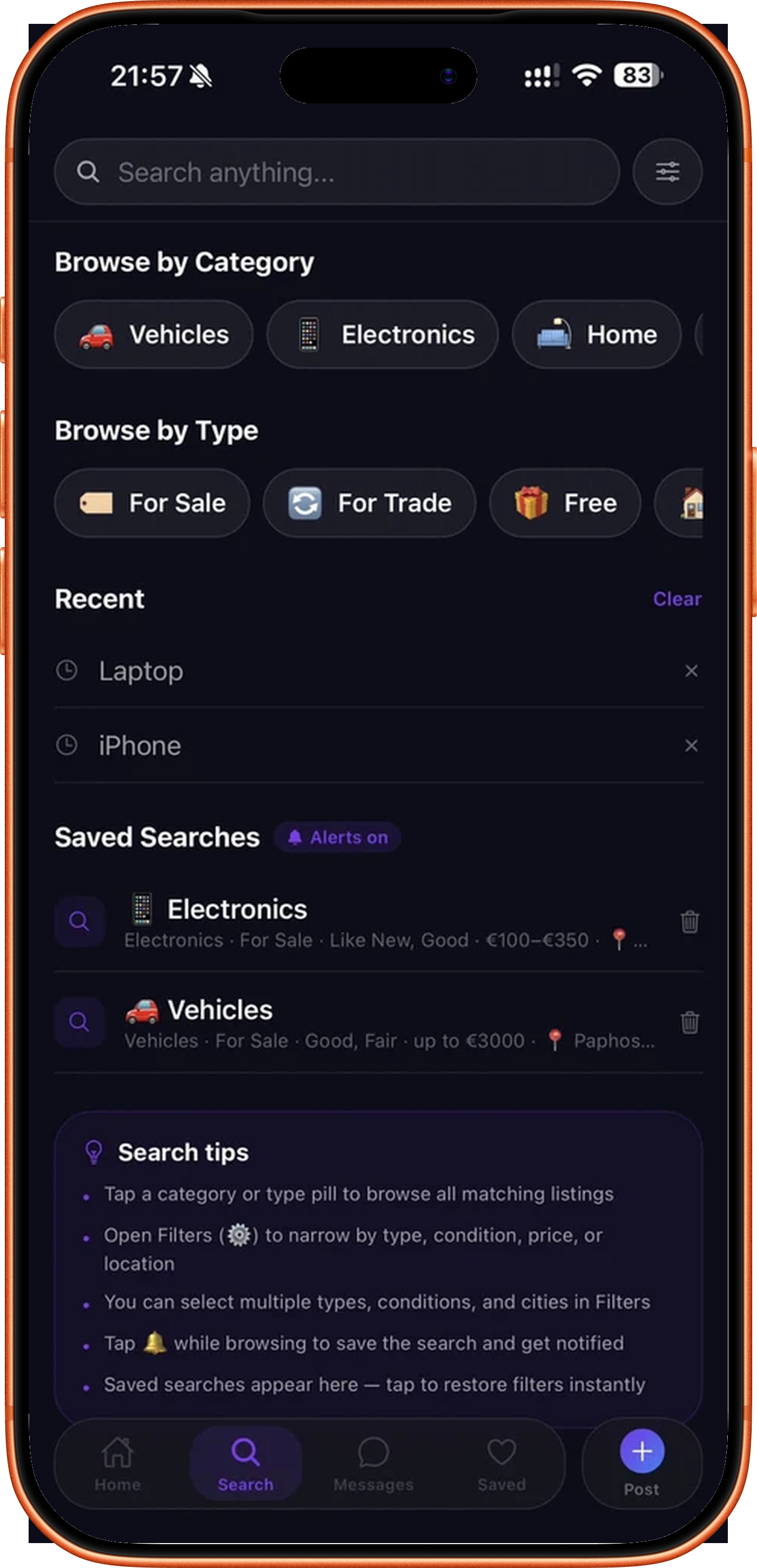 MUXTI search