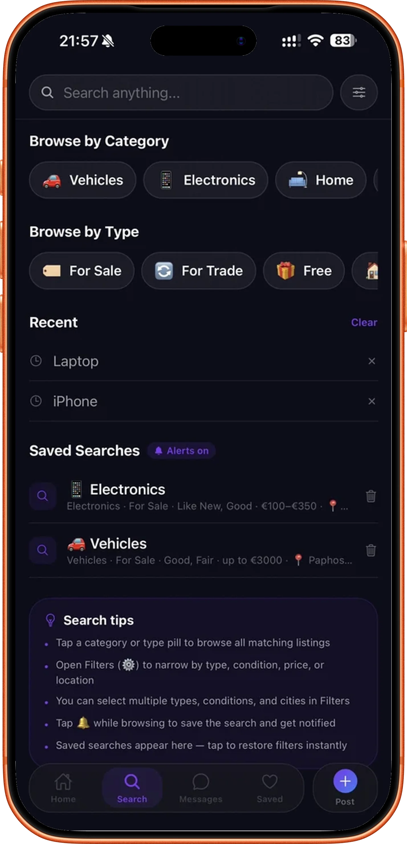 MUXTI search